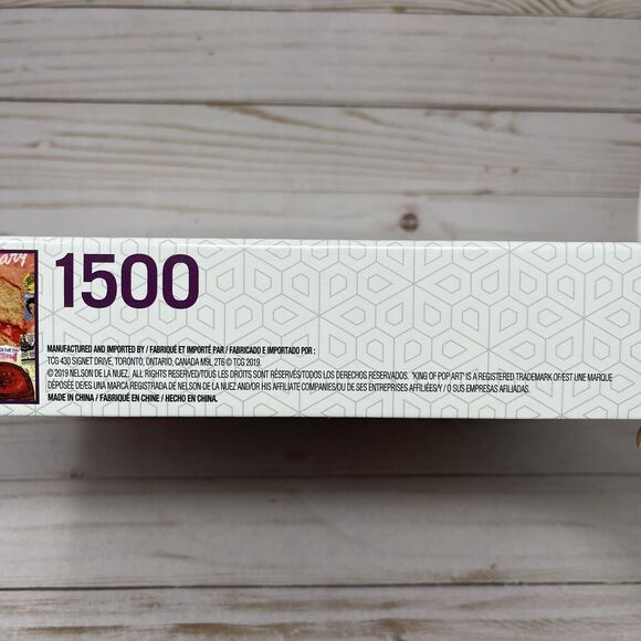 Sweet Happy Life 1500 PC Puzzle by King of Pop Art Nelson De La Nuez NEW - Picture 5 of 9